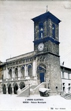 L'UMBRIA ILLUSTRATA TILLI n°756 - NORCIA. Palazzo Municipale