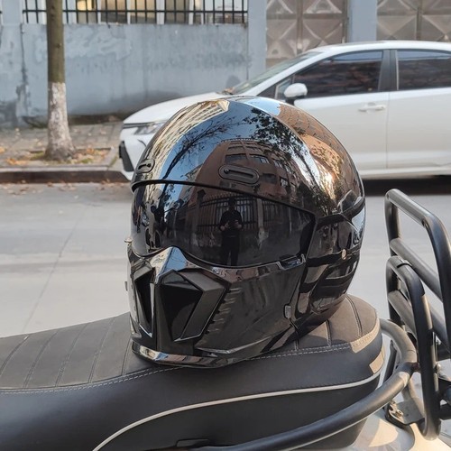 Casco moto retrò abs leggero - abs,