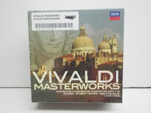Vivaldi masterworks cd - vivaldi, box