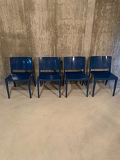 Kartell lizz matte chairs rare - kartell,