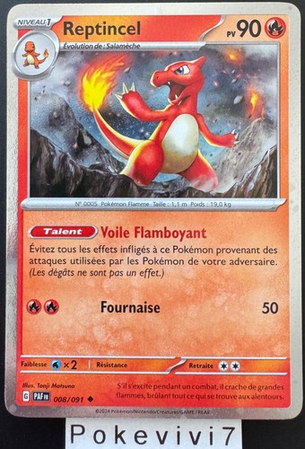 Carte pokemon reptincel - carte,
