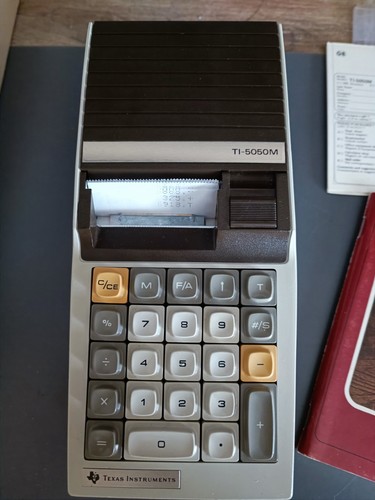 Texas instruments 5050m - instruments,