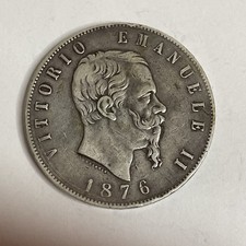 Italia Regno 5 Lire 1876