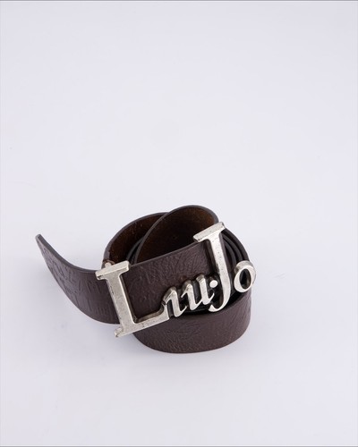 Cintura liu pelle marrone - pelle,