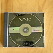 SONY VAIO System Recovery DVD