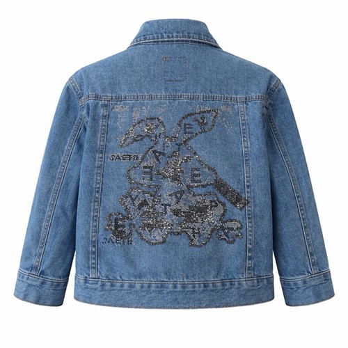 Blinged out denim jacket youth - out,
