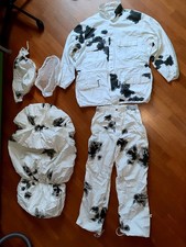 Giacca pantaloni alpini bianco