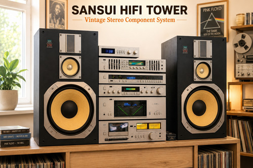 Sansui hifi tower rare - hifi, 🌈rare🌈