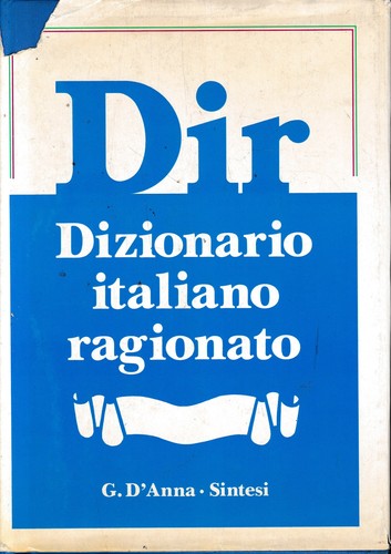 Dir dizionario italiano - dir.,