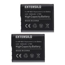 2x Batteria per Sony Cybershot