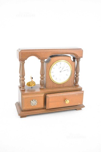 Orologio tavolo legno - orologio,
