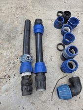 tubi polietilene pn16 d 90 mm kit curve e raccordi vari collare presa a tazza