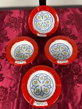 Posacenere ceneriera artistica dipinta ceramica siciliana dipinta mano decorato