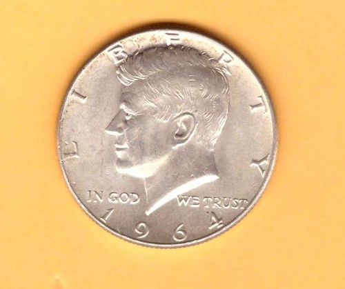 Half dollar silver 1964 - half,