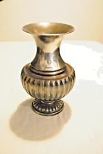 DELIZIOSO VASO PLACCATO ARGENTO STILE LIBERTY marca OLRI Punzonato H26