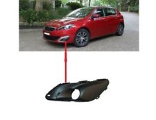 NUOVA GRIGLIA FENDINEBBIA PARAURTI ANTERIORE PEUGEOT 308 ALLURE 13-18 NERA NO CROMATA SINISTRA