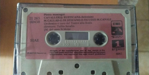 Cassette rare maria callas - rare,