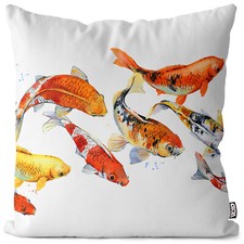 Fodera cuscino koi carpa pesci