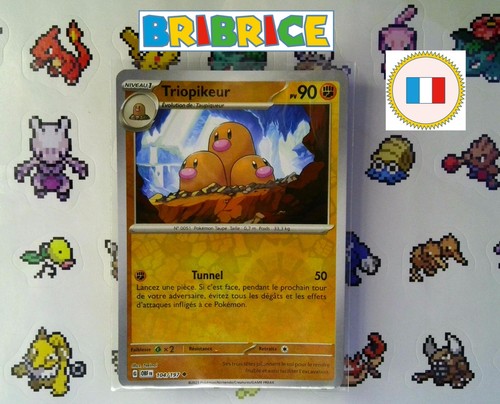 Carte pokemon triopikeur - carte,