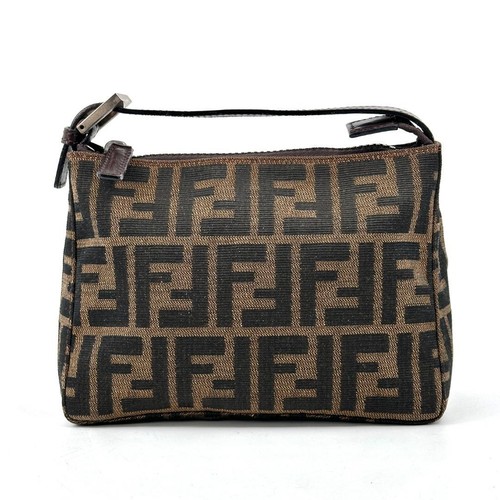 Borsa mano fendi zucca tela - a,