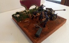 DIORAMA 1/35 ROMA '43 TEDESCHI CON CANNONE PAK40/L46