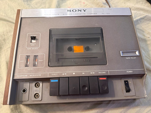 Vintage sony 122 stereo - tc-122,