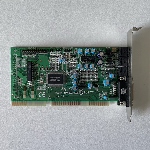 Isa pnp audio card avance - pnp,