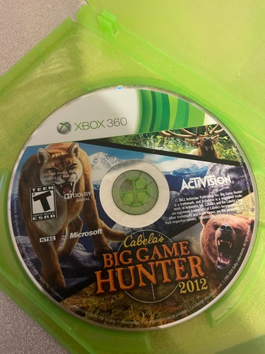 Xbox 360 cabela - big, game