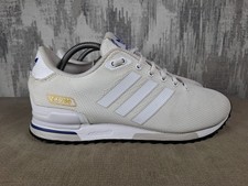 Scarpe da ginnastica uomo Adidas ZX 750 tessuto taglia UK 9 bianche