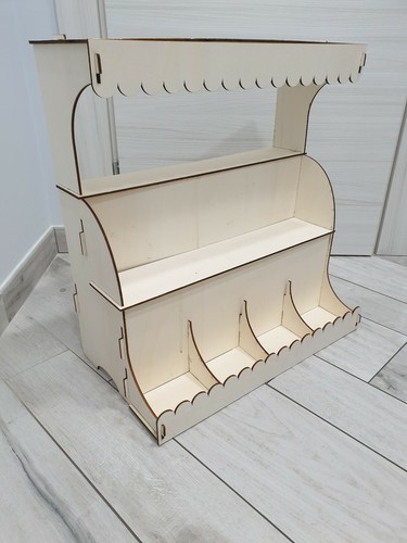 Espositore legno a - in,