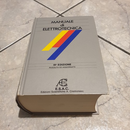 Manuale elettrotecnica esac - manuale, di