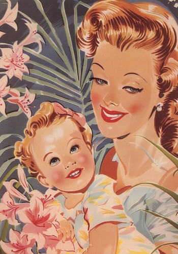 Donne bambine stile anni 50 - bambine,