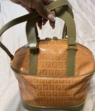 Fendi orange dome monogram - orange,