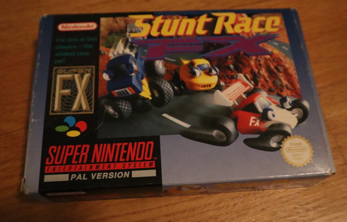 Stunt race snes super - race,