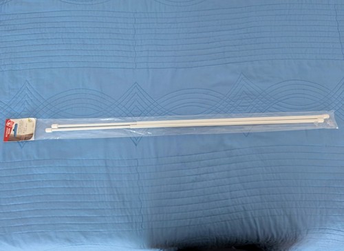 Coppia bacchette tende - coppia, vetro