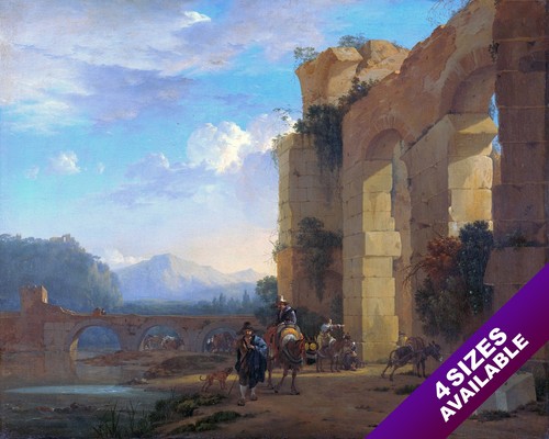 Acquedotto romano rovine roma - acquedotto,