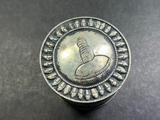 Scatola portagioie B65 fatta a mano Buddha Swayambhu tempio scimmia bigiotteria Kathmandu Nepal