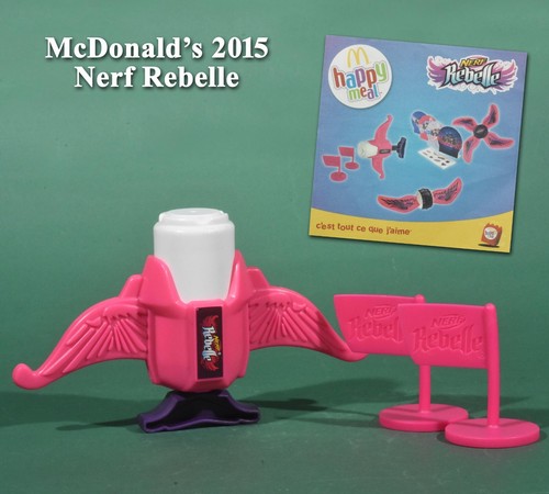 Mcdonald s2015 nerf - nerf, rebelle