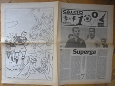 SUPERGA JUVE TORO 1947 1956 TORINO SETTE CALCIO INSERTO ORMEZZANO CHIOSTRI