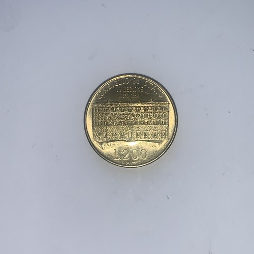 Moneta 200 lire consiglio - da,