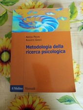 Metodologia Della Ricerca Psicologica - Pedon Gnisci - Ed.Il Mulino  2011