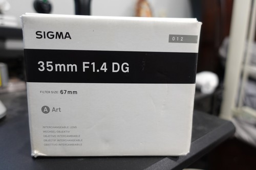 Sigma 4 obiettivo dg - mm, f/1.4