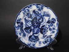 ANTICO PIATTO NINFEE CERAMICA