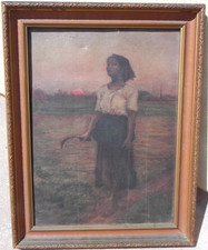 After Jules Breton 1827-1906