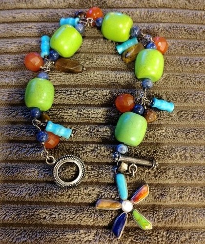 Bracciale vintage con perline