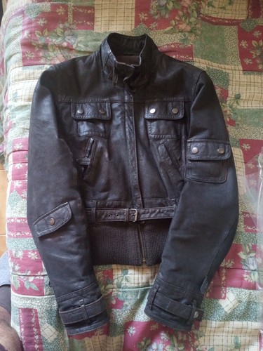 Giacca pelle donna - giacca, moto