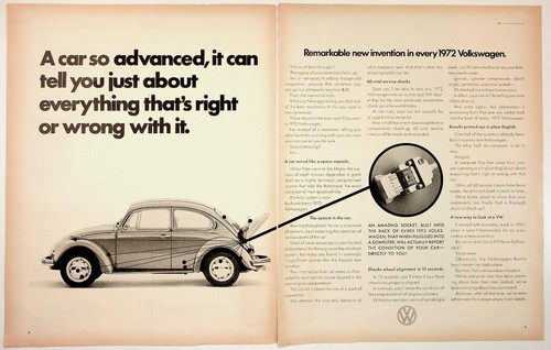 Pubblicità rivista volkswagen - pubblicità,