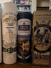 13 Scatole (vuote) di bottiglie di whisky