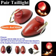 Pair Sidecar Rear Brake Light