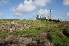 Photo 6x4 High and dry on Wyre